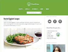 Tablet Screenshot of plantplate.com